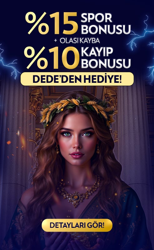 %15 SPOR BONUSU + %10 KAYIP BONUSU !