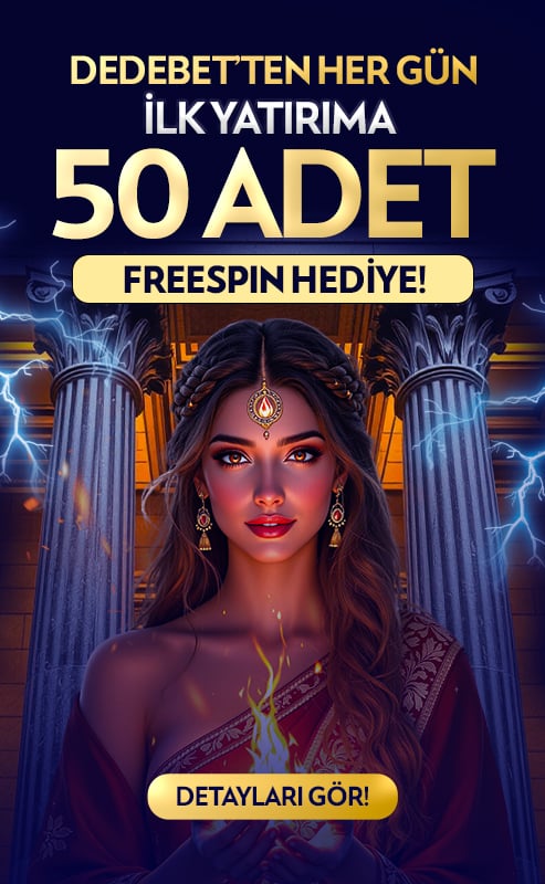 HER GÜN İLK YATIRIMA FREESPİN HEDİYE !
